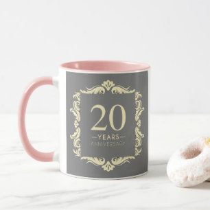 Mug 20 ans d'anniversaire
