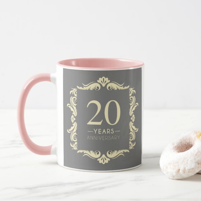 Mug 20 ans d'anniversaire (Avec donut)