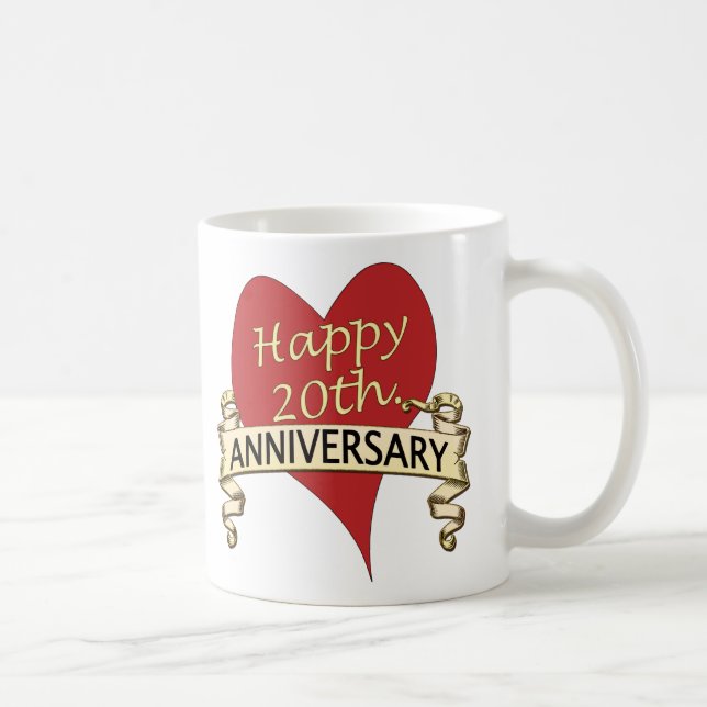 Mug 20ème. Anniversar (Droite)