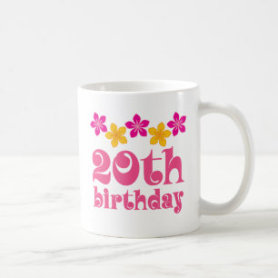 Mug 20ème Idées de cadeau d'anniversaire
