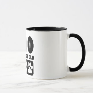 Mug 210 années de chien