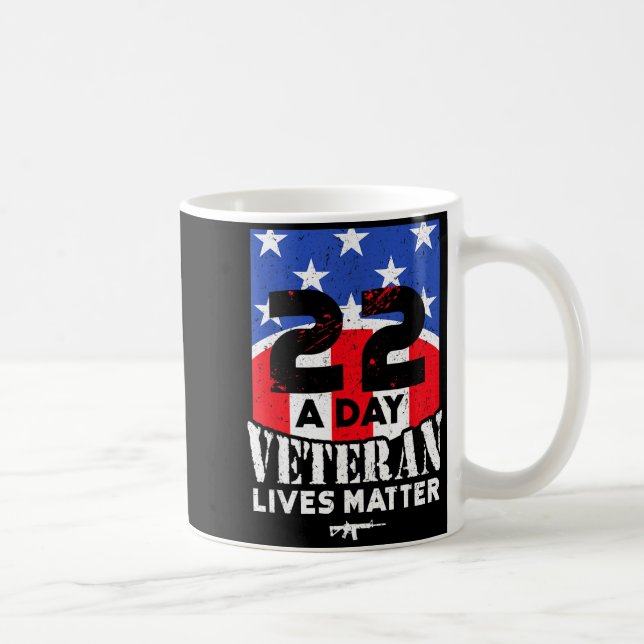 Mug 22 Day Veteran Lives Suicide Awareness  (Droite)