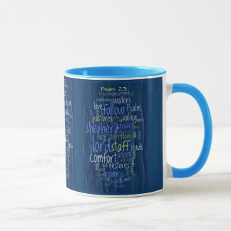 Mug 23ème Écoulement de l'eau de psaume