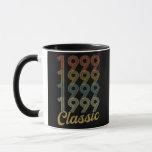 Mug 23rd Birthday For Men Vintage Classic 1999<br><div class="desc">23rd Birthday For Men Vintage Classic 1999 Gift. Perfect gift for your dad,  mom,  papa,  men,  women,  friend and family members on Thanksgiving Day,  Christmas Day,  Mothers Day,  Fathers Day,  4th of July,  1776 Independent day,  Veterans Day,  Halloween Day,  Patrick's Day</div>