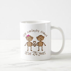 Mug 24 cadeaux d'anniversaire de mariage