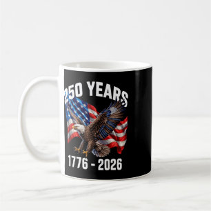 Mug 250 Ans 1776-2026 Drapeau Aigle Patriotique 2026 _