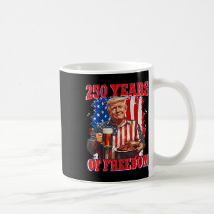Mug 250 Ans Amérique Trump 4 Juillet 2026 Liberté Indé