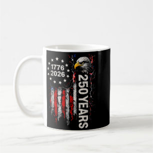 Mug 250 Ans Anniversaire Américain 1776-2026 Drapeau U
