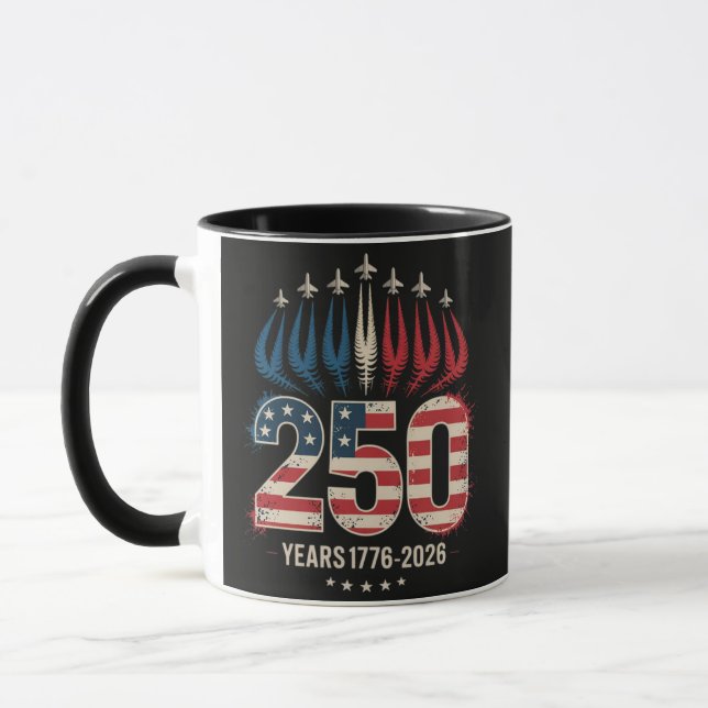 Mug 250 Ans Anniversaire Amérique (Gauche)