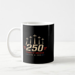 Mug 250 Ans D'Amérique 1776 2026 Avions Militaires Usa