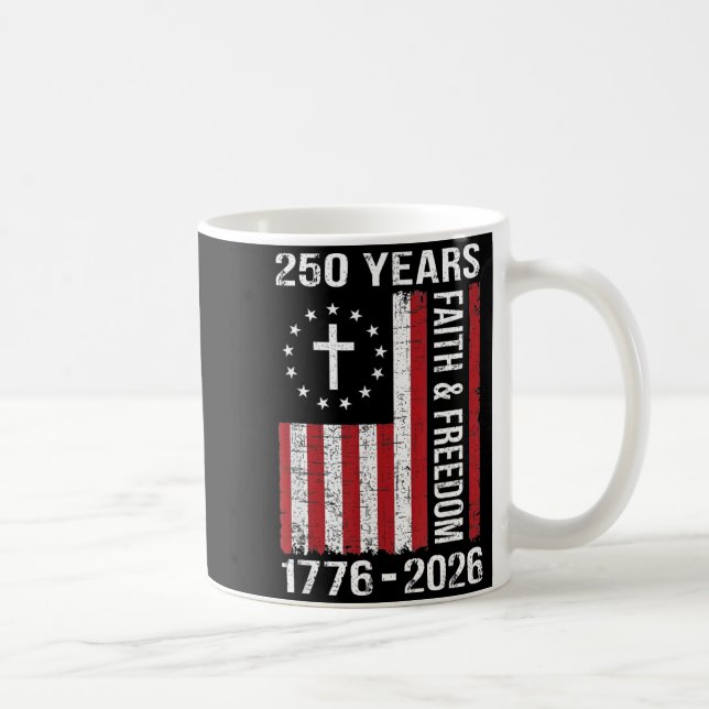 Mug 250 ans de dom 4 juillet 250e anniversaire (Droite)
