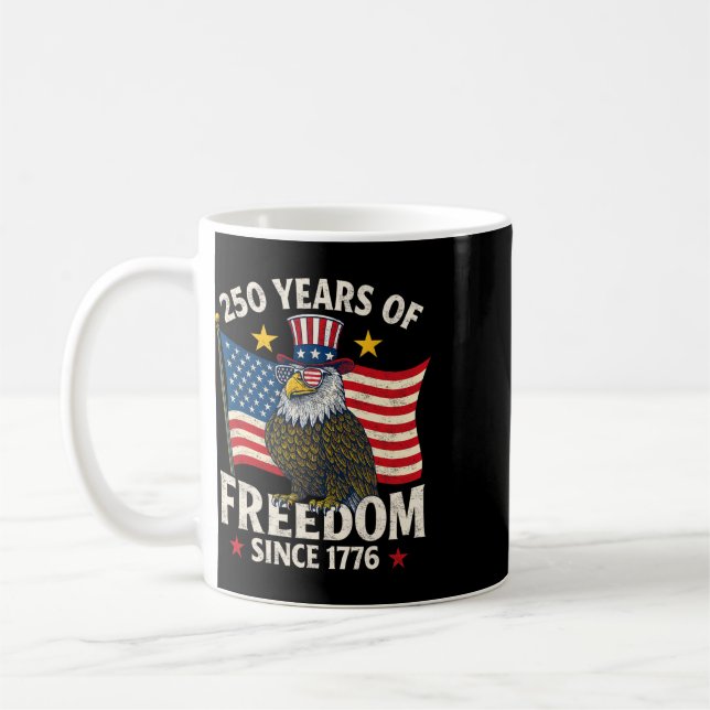 Mug 250 Ans De Liberté 1776 2026 Ld Aigle 250e Anniver (Gauche)