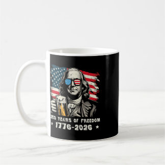 Mug 250 Ans de Liberté Ben Franklin 250e Anniversaire