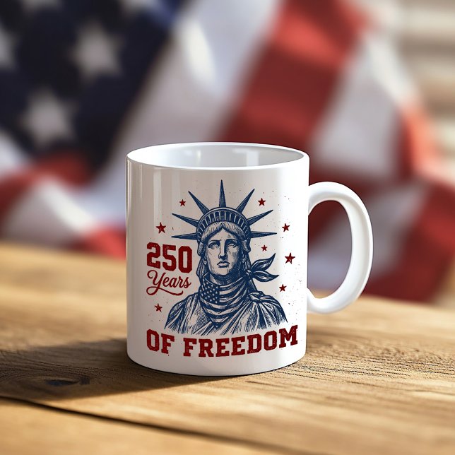 Mug 250 Ans de Statue de la Liberté (Créateur téléchargé)