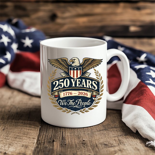 Mug 250 Ans de We The People (Créateur téléchargé)