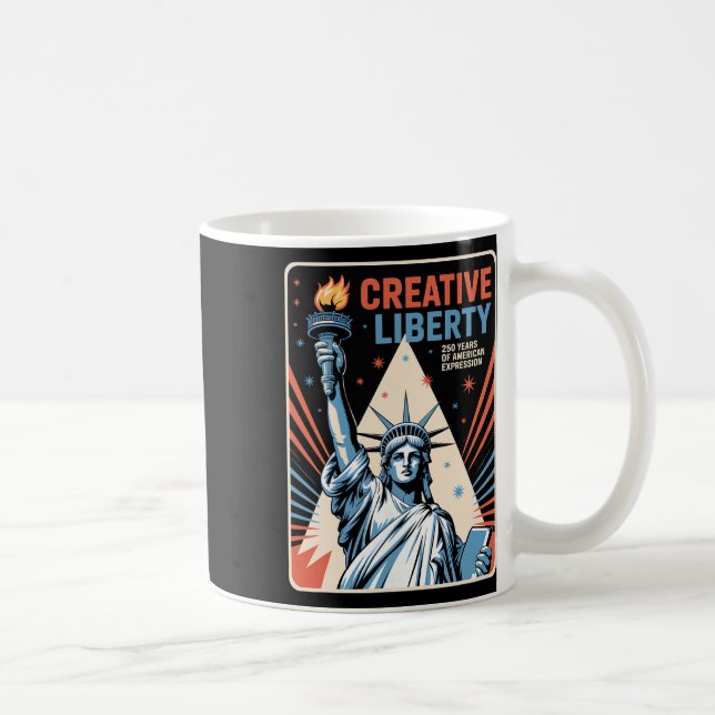 Mug 250 Ans D'Expression Américaine, Statue De La Libe (Droite)