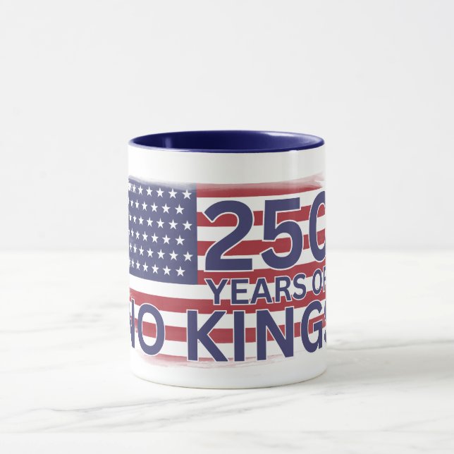 Mug 250 years of No Kings American Flag (Centre)