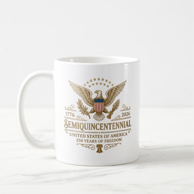 Mug 250e anniversaire de l'Amérique (Gauche)