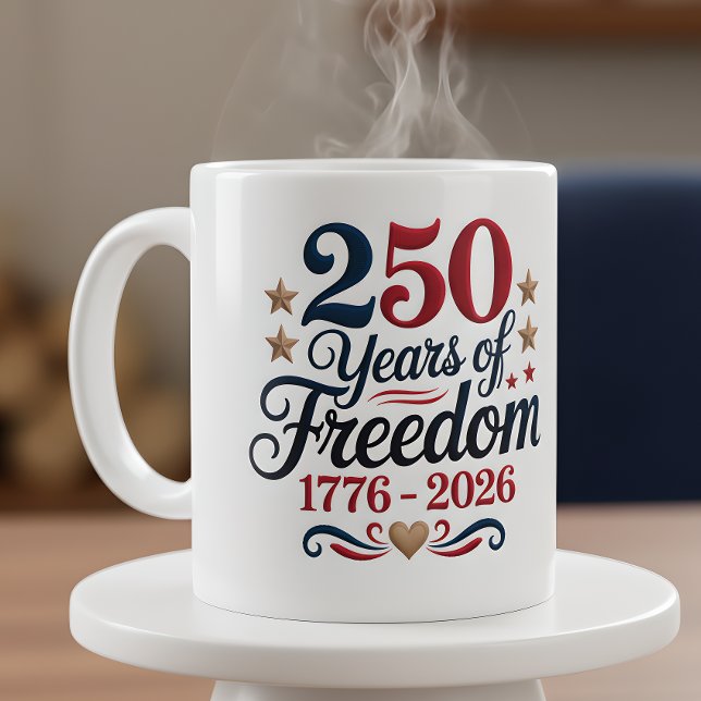 Mug 250e anniversaire de l'Amérique  (Créateur téléchargé)