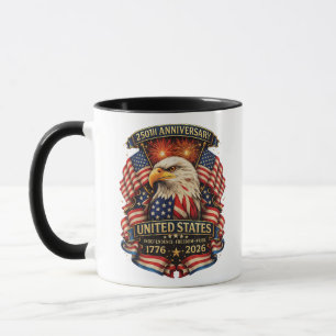 Mug 250e anniversaire de l'indépendance des États-Unis