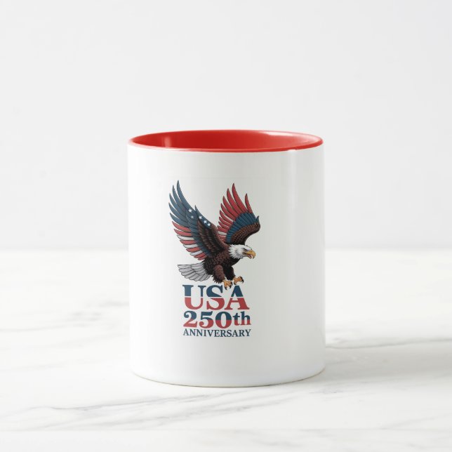 Mug 250e anniversaire des États-Unis (Centre)