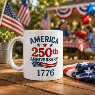 Mug 250e anniversaire des États-Unis d'Amérique Patrim