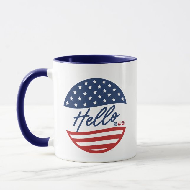Mug 250e anniversaire des États-Unis - Drapeau amé (Gauche)
