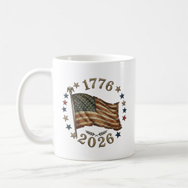 Mug 250e anniversaire des États-Unis Édition limitée 1 (Gauche)