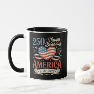 Mug 250e anniversaire États-Unis 250 ans
