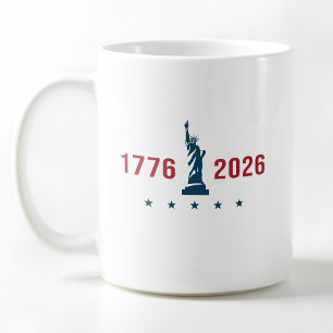 Mug 250e anniversaire Liberté 1776 2026 Patriotique