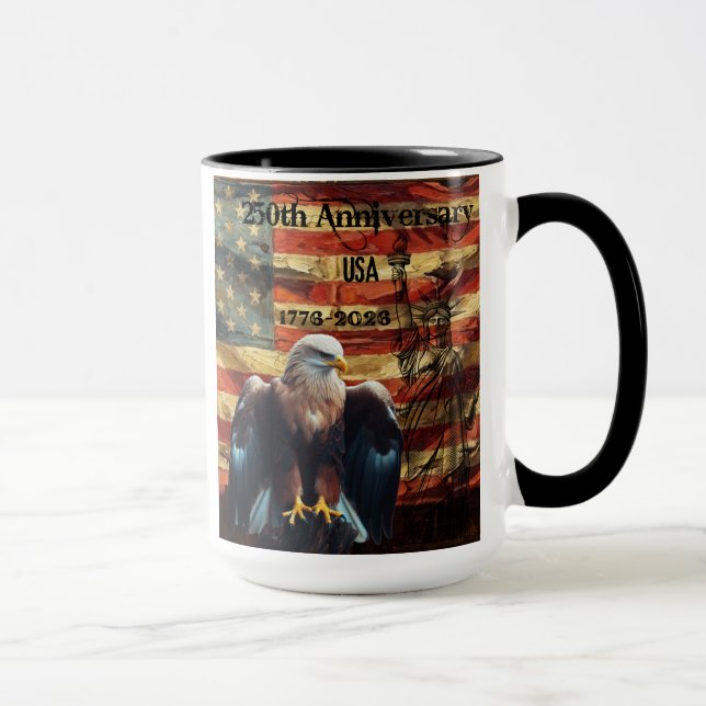 Mug 250e semi-quincentenaire des États-Unis (Droite)
