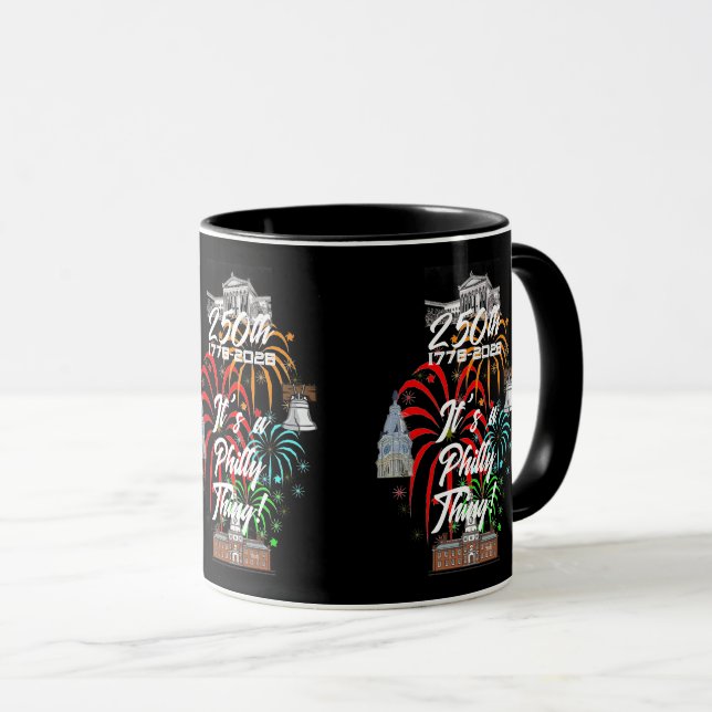 Mug "250th It's a Philly Thing!" (Devant droit)
