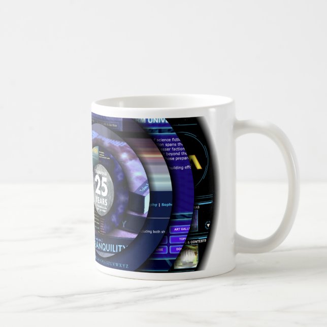 Mug 25 Ans de Projet Univers Orion's Arm (Droite)