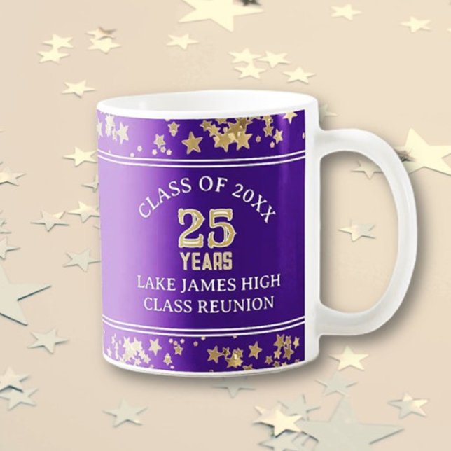 Mug 25e ! Cadeau de retrouvailles de classe amusant (Créateur téléchargé)