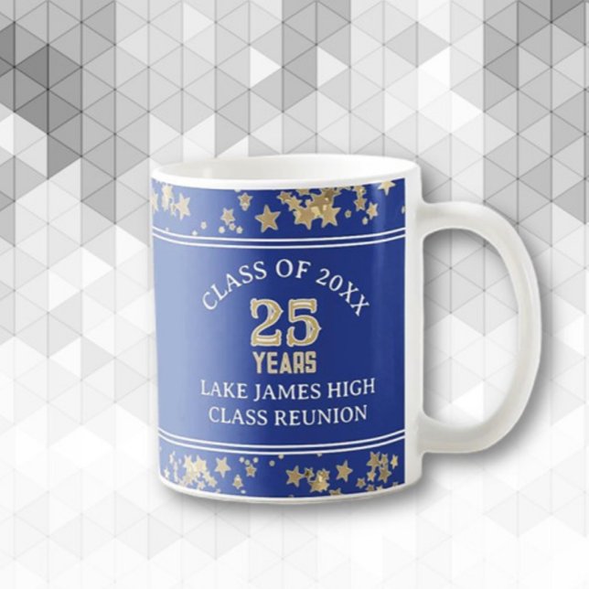 Mug 25e ! Cadeau de retrouvailles de classe amusant (Créateur téléchargé)