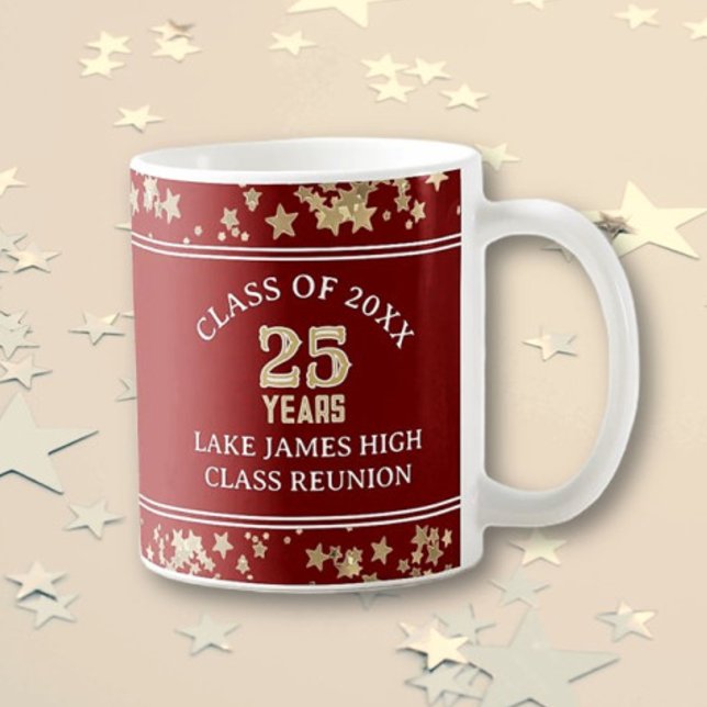 Mug 25e ! Cadeau de retrouvailles de classe amusant (Créateur téléchargé)
