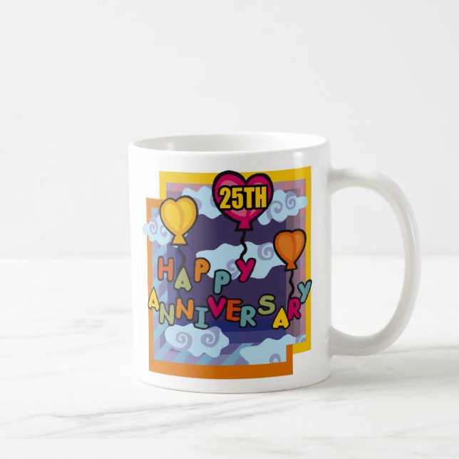 Mug 25ème ANNIVERSAIRE W1 (Droite)