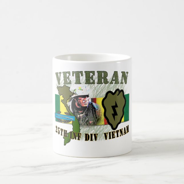Mug 25ème FNI Division-Vietnam (w/CIB) (Centre)