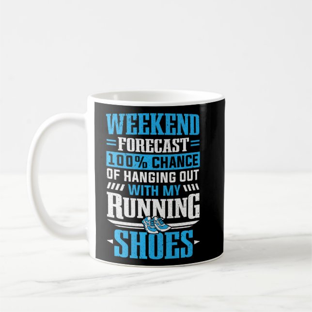 Mug 26 2 Marathon suspendu en courant Chaussures Marat (Gauche)