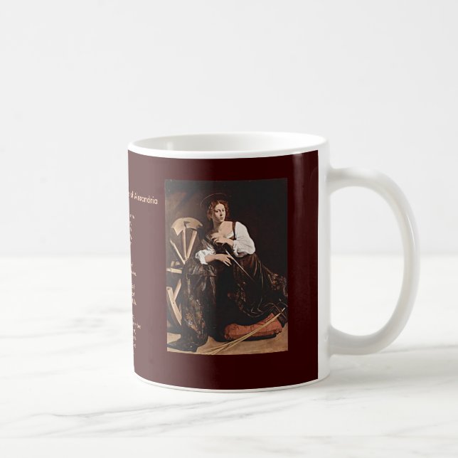 Mug 26 novembre. Catherine de l'Alexandrie (Droite)