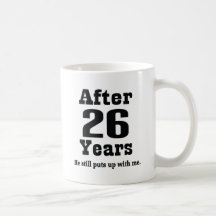 Cadeaux 26eme Anniversaire Drole Zazzle Fr