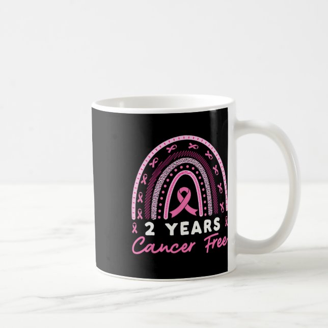 Mug 2 ans Cancer du sein Sans Survivant Femmes (Droite)