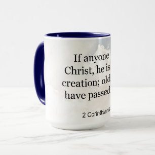 Mug 2 Corinthiens 5:17, verset biblique,