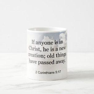 Mug 2 Corinthiens 5:17, verset biblique,