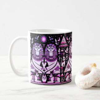 Mug 2 égyptiens avec chats