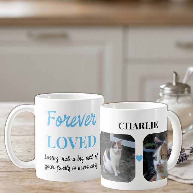Mug 2 Photo Souvenir Perte d'Animal de Compagnie Mémor (Créateur téléchargé)