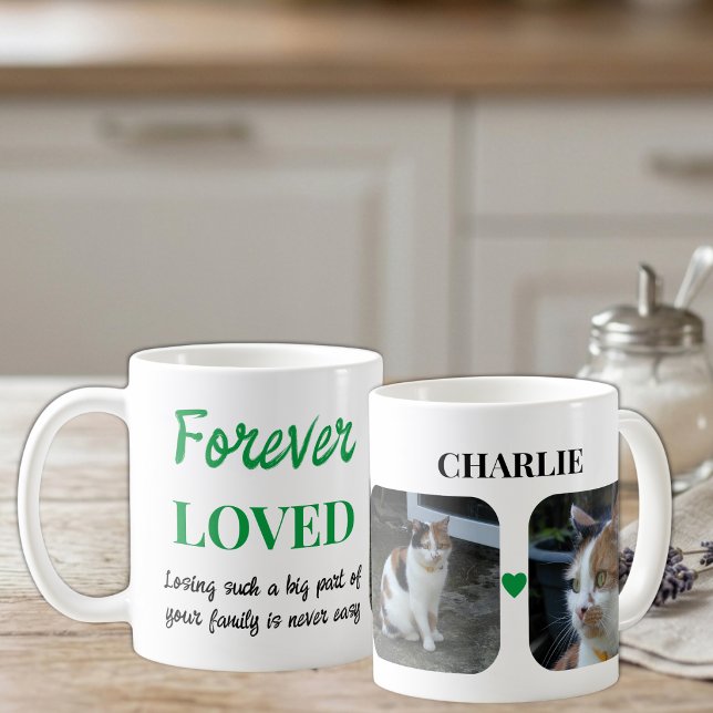 Mug 2 Photo Souvenir Perte d'Animal de Compagnie Mémor (Créateur téléchargé)
