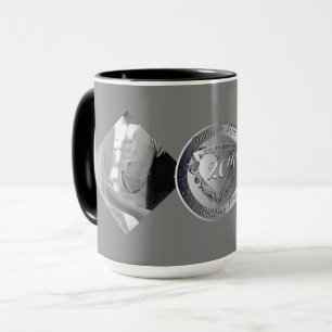 Mug 2 Photos 10ème, 20ème, 25ème, 70ème anniversaire d