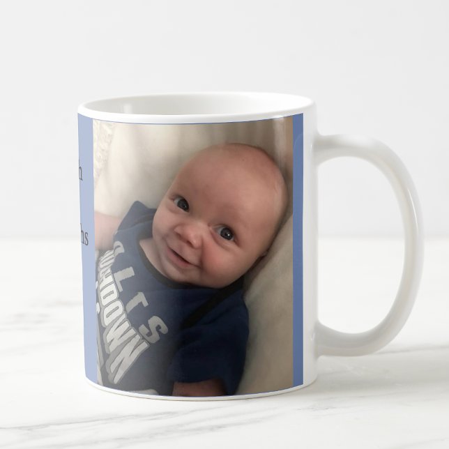Mug 2 Photos Modèle Cadeau personnalisé pour la Co (Créateur téléchargé)
