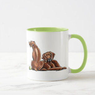 Mug 2 Rhodesian Ridgebacks